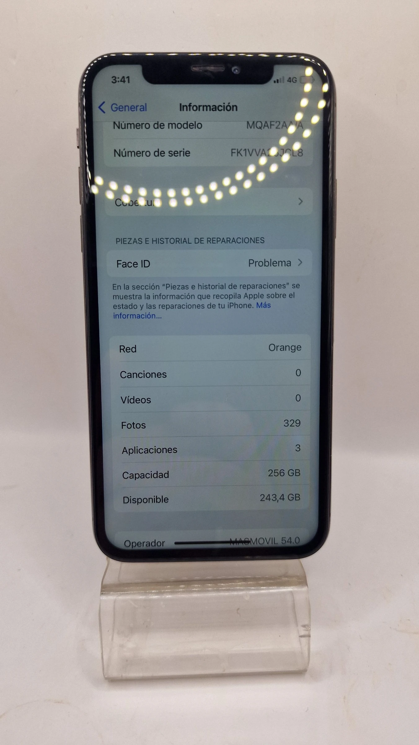 iPhone X Space Gray 256GB 91% Batterij – photo 2